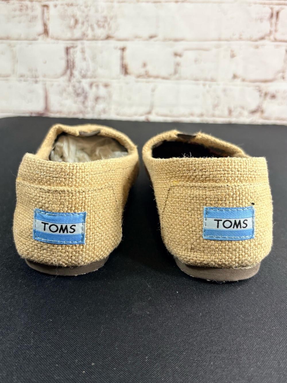 Toms women Slip-On Canvas Loafers in Tan - Picture 3 of 12